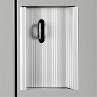 Clean Line Lockerette, 6 -tier, Bank of 4, 48" x 18" x 78", Steel, Beige, Rivet (Assembled) Cantin et fils