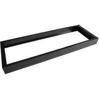 All-Welded Concorde - Heavy-Duty Lockers Recessed Base, 4 Banks, 4" H x 48" W x 17" D, Black, Steel Cantin et fils