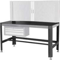 Work Bench, Laminate Surface, 26" W x 30" D x 63" H Cantin et fils