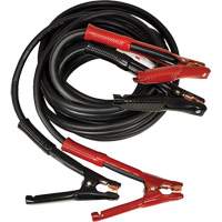 Super Heavy-Duty Booster Cable with Flexi-Spring Strain, 1/0 AWG, 800 A, 25' Cable Cantin et fils