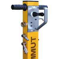 Cric Mammut &agrave; 3 &eacute;tapes, 88 tonnes, Air comprim&eacute;/hydraulique Cantin et fils