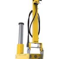 Cric Mammut, 110 tonnes, Air comprim&eacute;/hydraulique Cantin et fils