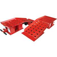Paire de rampes pour camion, Capacit&eacute; 20 000 lb, 48-1/4" lo, 12-5/8" la, Hauteur de 9" Cantin et fils