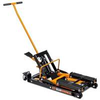 ATV and Motorcycle Jack, 0.75 Ton(s) Capacity, 4-2/3" Lowered, 14-1/2" Raised, Manual Hydraulic Cantin et fils