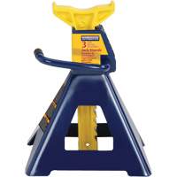 Jack Stand, Locking Handle/Ratchet, 3 tons Capacity, 19" H Cantin et fils