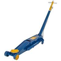 Long Chassis Service Jack, 4 Ton(s) Capacity, 5" Lowered, 25-3/4" Raised, Air Hydraulic Cantin et fils