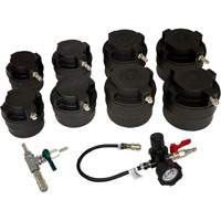 10-Piece HD Turbo Air System Test Kit with Smoke Adapter Cantin et fils