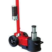 Cric HD &agrave; 2 &eacute;tapes, 22 tonne(s)/44 tonne(s), Air comprim&eacute;/hydraulique Cantin et fils