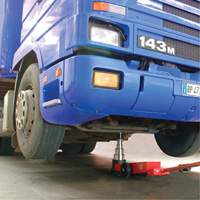 Cric &agrave; 4 &eacute;tapes, 17 tonne(s)/28 tonne(s)/55 tonnes/88 tonnes, Air comprim&eacute;/hydraulique Cantin et fils