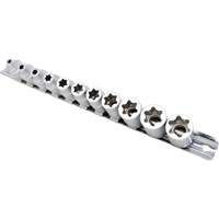 Jeu de douilles Flat-Cut E-"Star", 11 Morceaux, Prise de 3/8" Cantin et fils