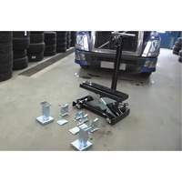 Cric de service de plancher, 14 tonne(s) Capacit&eacute;, 8-1/4" Abaiss&eacute;e, 20" &eacute;lev&eacute;e, Air comprim&eacute;/hydraulique Cantin et fils