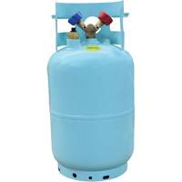 30 Lbs DOT-Approved Recovery Cylinder with Float Switch Cantin et fils