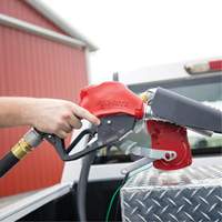 Red Automatic Gasoline Spout Nozzle Cantin et fils