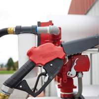 Red Ultra High-Flow Automatic Diesel Spout Nozzle Cantin et fils