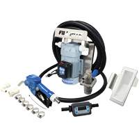 115V AC DEF Transfer Pump & IBC Tote Bracket with Nozzle & Meter Cantin et fils