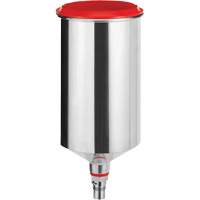 Reusable Aluminium Cup 1.0 l with QCC without Fine Thread Cantin et fils