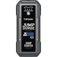 D&eacute;marreur de secours, banque d'alimentation et lampe de poche JumpSurge2000Pro &agrave; 2500 A de pointe Cantin et fils