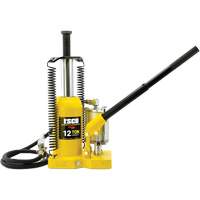 Cric-bouteille de s&eacute;rie Pro, 12 tonne(s), Air comprim&eacute;/hydraulique, 18-1/2" Hauteur &eacute;lev&eacute;e Cantin et fils
