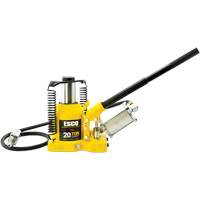 Cric bouteille de s&eacute;rie Pro "Shorty", 20 tonne(s), Air comprim&eacute;/hydraulique, 12-5/8" Hauteur &eacute;lev&eacute;e Cantin et fils