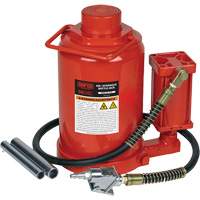 Cric-bouteille hydraulique de hauteur standard, 50 tonne(s), Air comprim&eacute;/hydraulique, 19" Hauteur &eacute;lev&eacute;e Cantin et fils