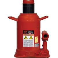 Cric-bouteille professionnel, 60 tonne(s), 18-11/16" Hauteur &eacute;lev&eacute;e Cantin et fils
