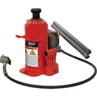 Standard Height Bottle Jack, 12 Ton(s), Air Hydraulic, 19-3/4" Raised Height Cantin et fils
