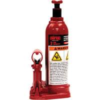 Cric &agrave; bouteille hydraulique professionnel, 2 tonne(s), 14-1/2" Hauteur &eacute;lev&eacute;e Cantin et fils