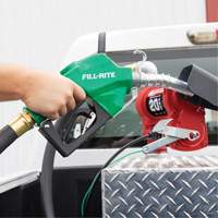 Green Automatic Diesel Spout Nozzle Cantin et fils