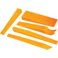 Jeu d'assortiment de 5 cales en nylon orange fluo Cantin et fils