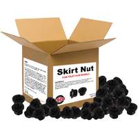 100-Piece Graphite-Coated Skirt Nuts for Pilot Hub Wheels Cantin et fils
