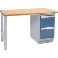 Industrial Duty Workbench, 30" W x 60" D x 34" H, 1000 lbs. Capacity Cantin et fils
