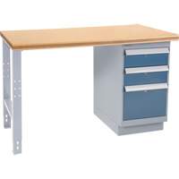 Industrial Duty Workbench, 30" W x 60" D x 34" H, 1000 lbs. Capacity Cantin et fils