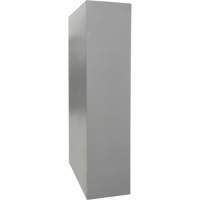 Armoires de rangement Hi-Boy, Acier, 4 Tablettes, 72" h x 36" la x 18" P, Gris Cantin et fils