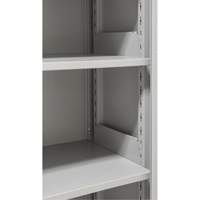 Armoires de rangement Hi-Boy, Acier, 4 Tablettes, 72" h x 36" la x 18" P, Gris Cantin et fils