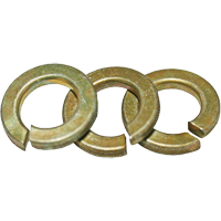 Spring Washer, 5/16", Yellow Zinc Cantin et fils