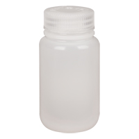 Wide-Mouth Bottles, Round, 4 oz., Plastic Cantin et fils