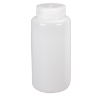 Wide-Mouth Bottles, Round, 8 oz., Plastic Cantin et fils