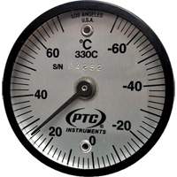 Magnetic Surface Thermometer, Contact, Analogue, -56.7-21.1°F (-70-70°C) Cantin et fils