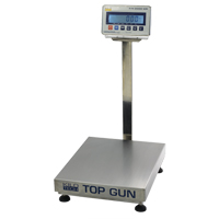 Top Gun Electronic Platform Scales, 18" L x 12" W, 300 lbs. Capacity Cantin et fils