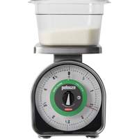 Pelouze Mechanical Portion Control Scale, 5 lbs. / 2.3 kg Cap., 10 g / 0.5 oz. Graduations Cantin et fils