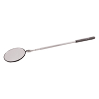 Miroir d'inspection, Circulaire, 3-3/4" lo x 3-3/4" la, T&eacute;lescopique Cantin et fils