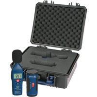 Sound Level Meter and Calibrator Kit, 30 - 130 dB Measuring Range Cantin et fils