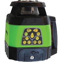 Laser rotatif horizontal et vertical &agrave; nivellement automatique et faisceau vert, 400' (120 m), 532 Nm Cantin et fils