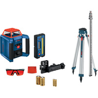 Revolve2000 Self-Leveling Horizontal Rotary Laser Kit, 2000' (609.6 m), 670 Nm Cantin et fils
