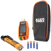 Premium Non-Contact Voltage and GFCI Receptacle Electrical Test Kit Cantin et fils