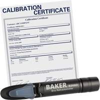 Refractometer with ISO Certificate, Analogue (Sight Glass), Br Cantin et fils