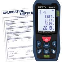 T&eacute;l&eacute;m&egrave;tre laser avec certificat de calibration, 0' - 164' (0 m - 50 m) Gamme de mesure, Num&eacute;rique (&eacute;lectronique) Cantin et fils