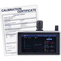 Analyseur de la qualit&eacute; de l'air avec support mural/de bureau et certificat de calibration Cantin et fils