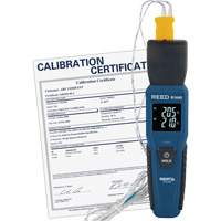 Thermom&egrave;tre &agrave; thermocouple Blueetooth Smart Series avec certificat de calibration, Contact, Num&eacute;rique, -328-2501°F (-200-1372°C) Cantin et fils