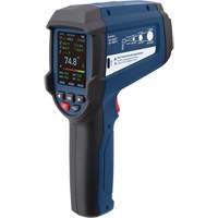 Thermom&egrave;tre infrarouge professionnel avec thermocouple de type K int&eacute;gr&eacute;, -58 - 3362°F (-50 - 1850°C), 55:1, &eacute;missivit&eacute; Ajustable Cantin et fils